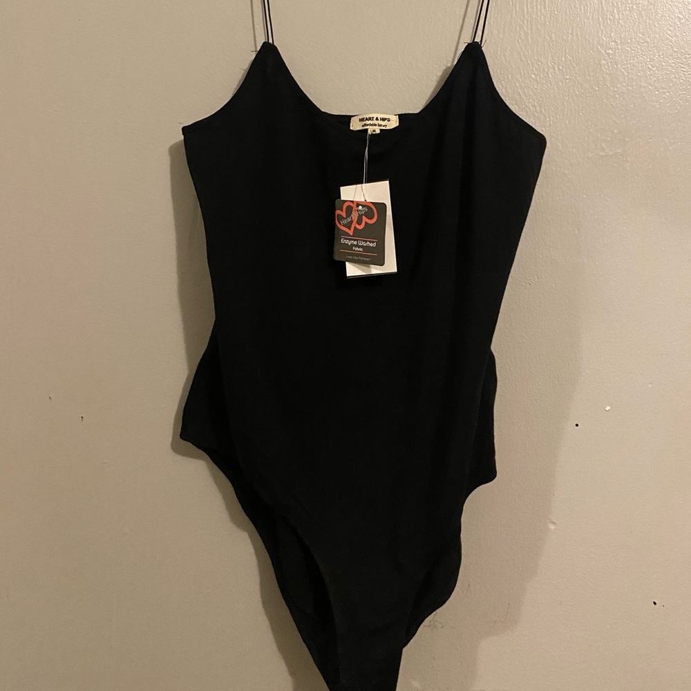 NEW BLACK BODYSUIT